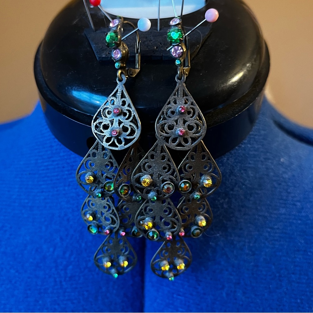 Multicolor Sorrelli Statement Earrings - image 3